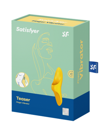 Satisfyer - Teaser - Finger Vibrator - Yellow