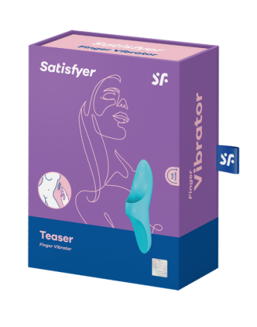 Satisfyer - Teaser - Finger Vibrator - Blue