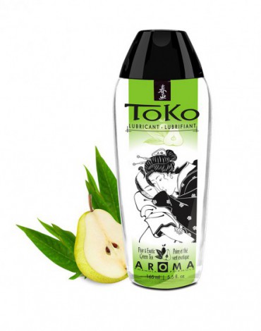 Shunga - Toko Aroma Pear & Exotic Green Tea - Water-based Lubricant - 165 ml