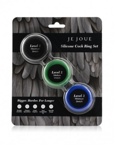 Je Joue - C-Ring - Cock Ring set of 3