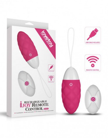 LoveToy - iJoy 1 - Egg Vibrator met Afstandsbediening - Roze
