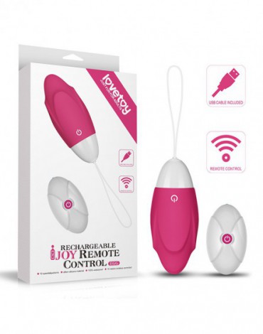 LoveToy - iJoy 2 - Egg Vibrator met Afstandsbediening -  Roze