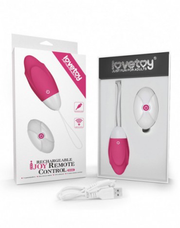 Love Toy - iJoy 2 - Egg Vibrator with Remote Control - Pink