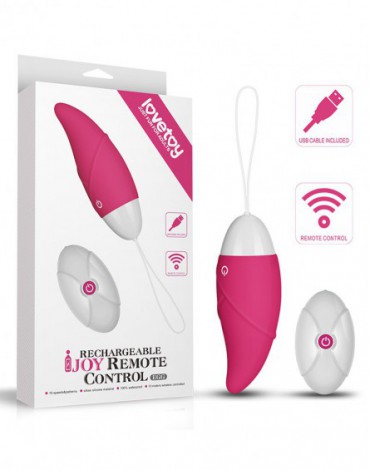 LoveToy - iJoy 3 - Egg Vibrator met Afstandsbediening - Roze