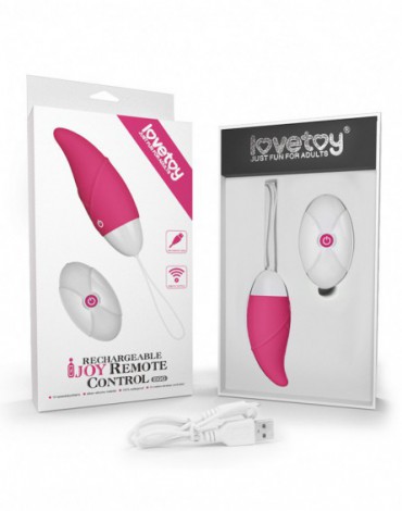 Love Toy - iJoy 3 - Egg Vibrator with Remote Control - Pink