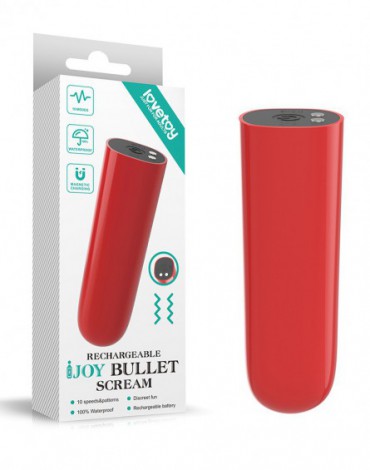 Love Toy - iJoy Scream Bullet Vibrator - Red