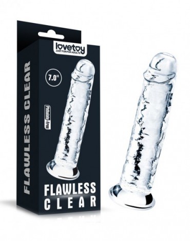 Love Toy - Flawless Clear Dildo 18 cm