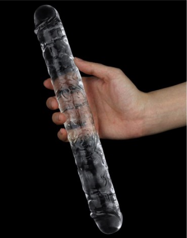 LoveToy - Flawless Clear Double Dildo 30 cm