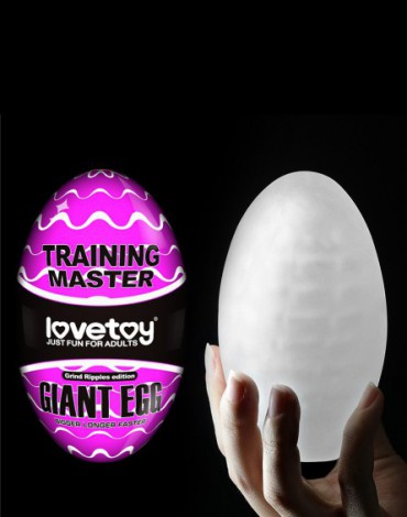 LoveToy - Giant Egg - Oeuf Masturbation