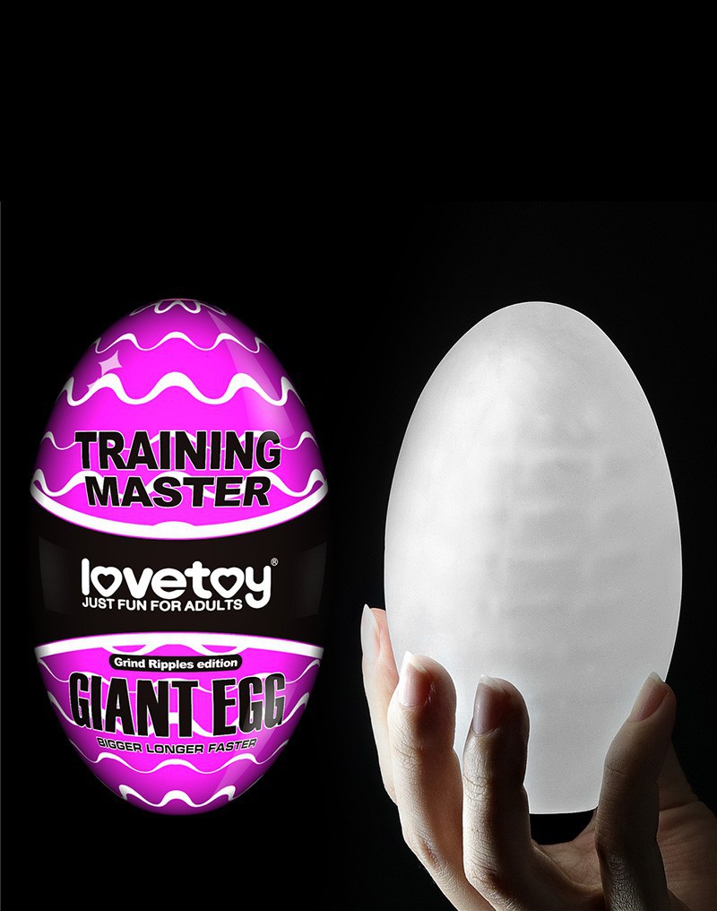 Love Toy - Giant Egg - Masturbation Egg - Purple