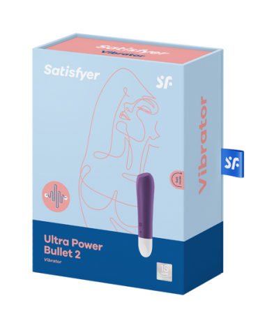 Satisfyer - Ultra Power Bullet 2 - Kugel Vibrator - Violett
