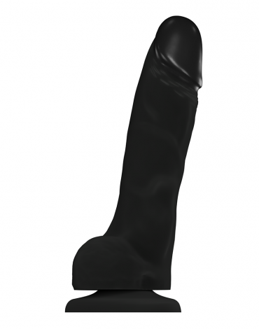 Strap-On-Me - Soft Realistic Dildo Size XL - Zwart