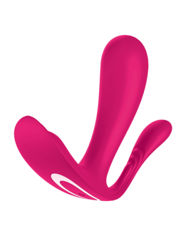 Satisfyer - Top Secret+ - Wearable Vibrator with Anal Stimulator - Pink