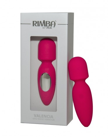 Rimba Toys - Valencia - Mini Wand Vibrator - Roze