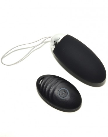 Rimba Toys - Venice - Egg Vibrator with Remote Control - Black
