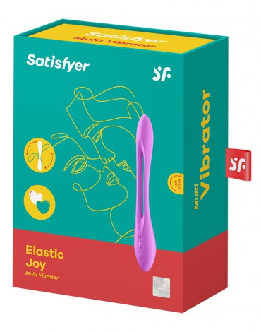 Satisfyer - Elastic Joy - Multi Vibrator - Purple