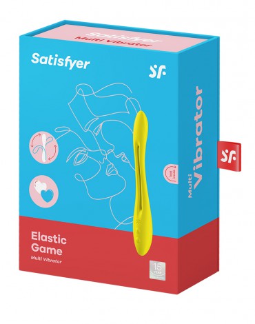 Satisfyer - Elastic Game - Multi Vibrator - Geel