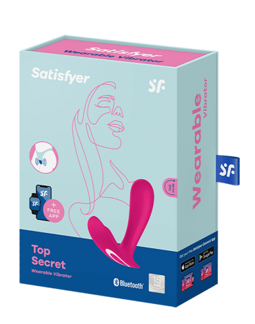 Satisfyer - Top Secret - Draagbare vibrator - Roze