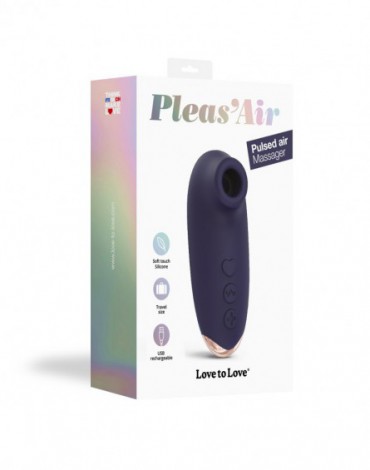 Love to Love - Pleas'air - Air Pressure Stimulator - Purple