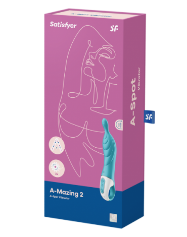 Satisfyer - A-Mazing 2 - A-Spot Vibrator - Turquoise