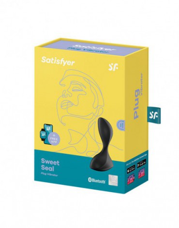 Satisfyer - Sweet Seal - Analvibrator - Schwarz