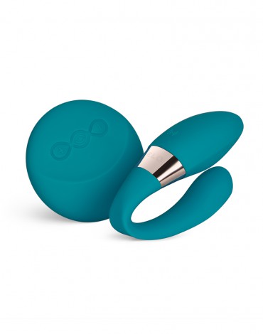 LELO - Tiani Duo - Vibrador para parejas con mando a distancia - Azul océano