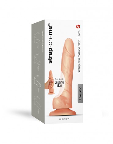 Strap-On-Me - Sliding Skin Realistic Dildo Size S - Nude
