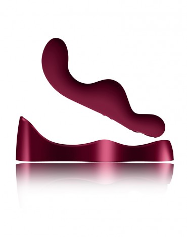 Rocks-Off - Ruby Glow Blush - Sit-on Vibrator mit Fernbedienung- Rot