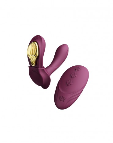 ZALO - Aya - Wearable Vibrator with Remote Control - Purple
