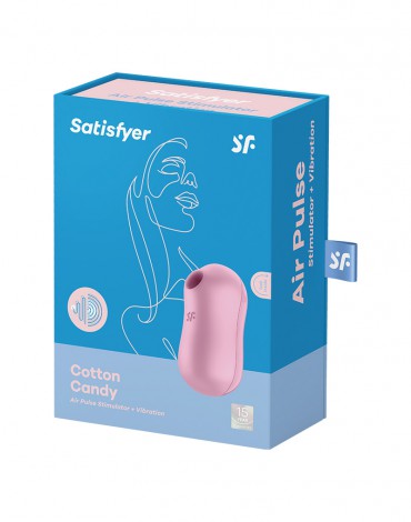 Satisfyer - Cotton Candy - Luchtdruk Vibrator - Lila