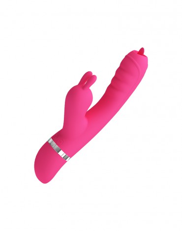 Pretty Love - Phoenix - Rabbit Vibrator with Sucking Function - Pink