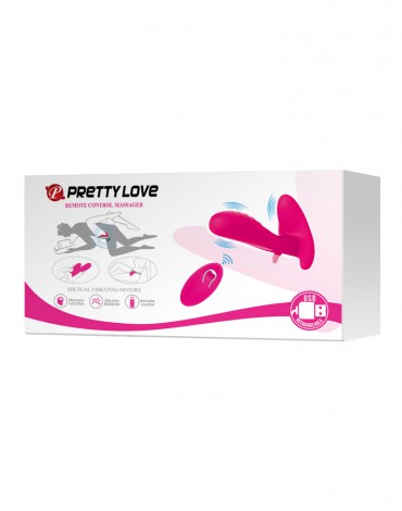 Pretty Love - Remote Controlled Massager - Pink
