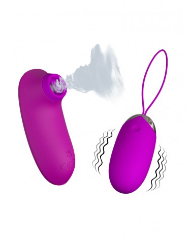 Pretty Love - Orthus - Vibrating Egg with Remote Control - Pink