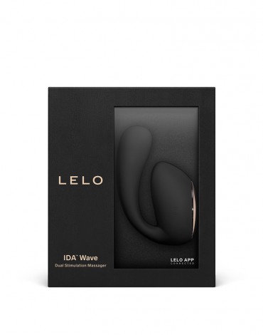 LELO - IDA Wave - Dual Stimulation Massager (with app control) - Black