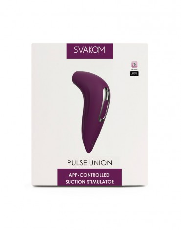 SVAKOM - Pulse Union - Air Pressure Vibrator (met app control) - Paars