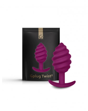 Gvibe - Gplug Twist 2 - Analplug - Violett