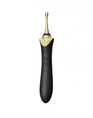 ZALO - Bess 2 - Heating Clitoral Massager with 4 Attachments - Black
