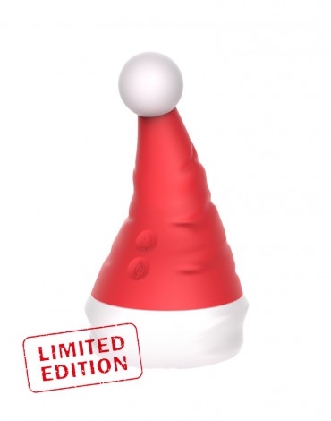 Rimba - Naughty Hat - Weihnachtsvibrator mit Klitorisstimulator