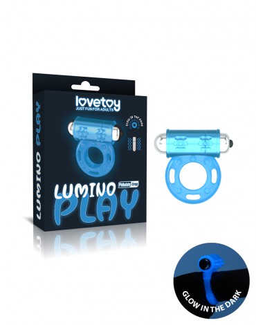 LoveToy – Lumino Play Penisring-Vibrator – Glow in the Dark