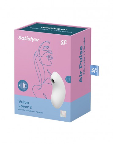 Satisfyer - Vulva Lover 2 - Air Pulse Vibrator - White