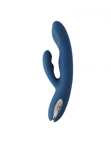 SVAKOM - Aylin - Rabbit-Vibrator mit pulsierender Spitze - Blau