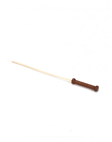 Liebe Seele - Cane with Leather Handle - Brown