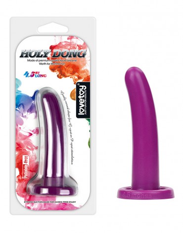 LoveToy - Holy Dong Small Dildo 11 cm - Violet