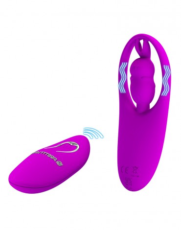 Pretty Love - Wild Rabbit - Klitorisstimulator mit Fernbedienung - Pink