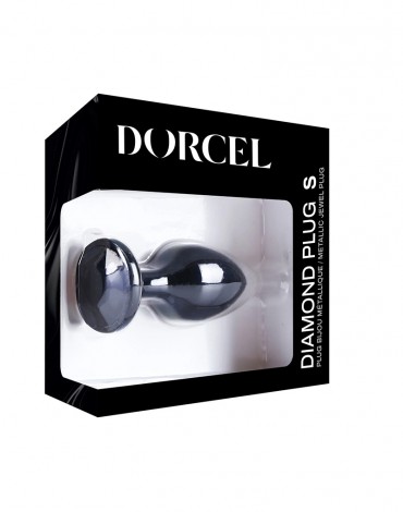 Dorcel - Diamond Plug Maat S - Butt Plug - Zwart