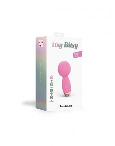 Love to Love - Itsy Bitsy - Mini Wand Vibrator - Pink