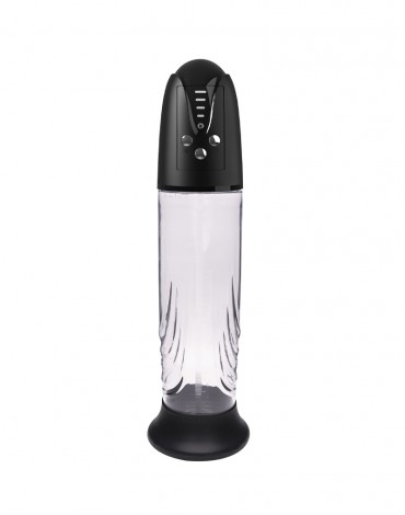 Rimba Toys - P-Pump PP05 - Elektronische Penisvergroter met Vagina Sleeve - Zwart