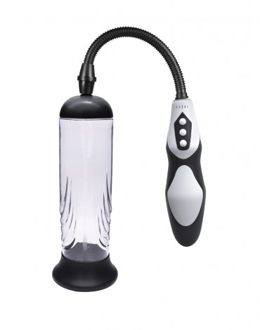 Rimba Toys - P-Pump PP06 - Penisvergroter met Afstandsbediening & Vagina Sleeve - Zwart