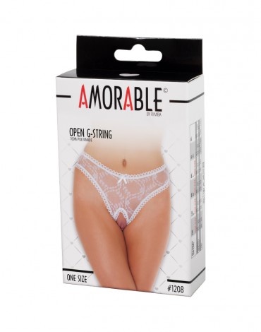 Amorable by Rimba - Open String - One Size - White