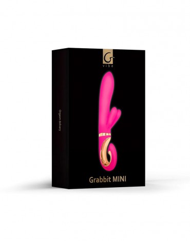 Gvibe - GRabbit Mini - Rabbit Vibrator - Roze